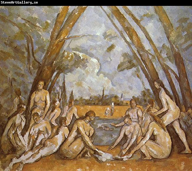 Paul Cezanne The Large Bathers